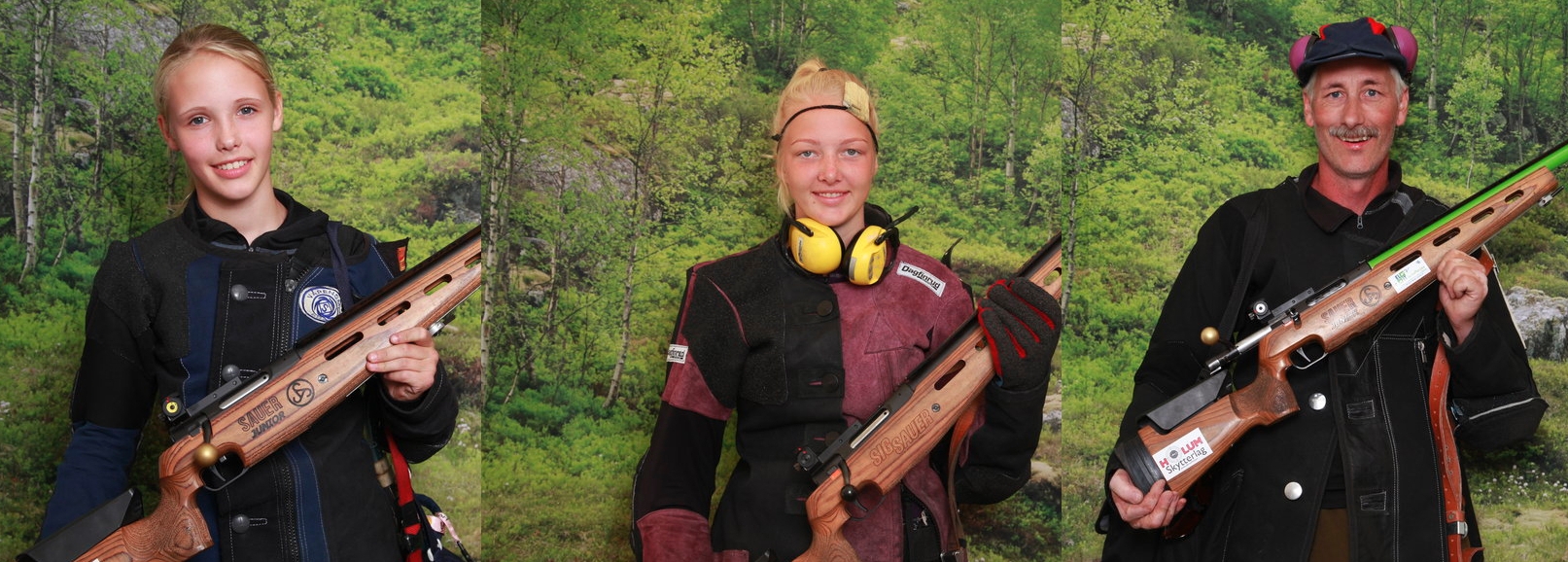 Karen, Alvilde og Leif Inge vant i Mandal, og Alvilde vant likegodt i Søgne også !