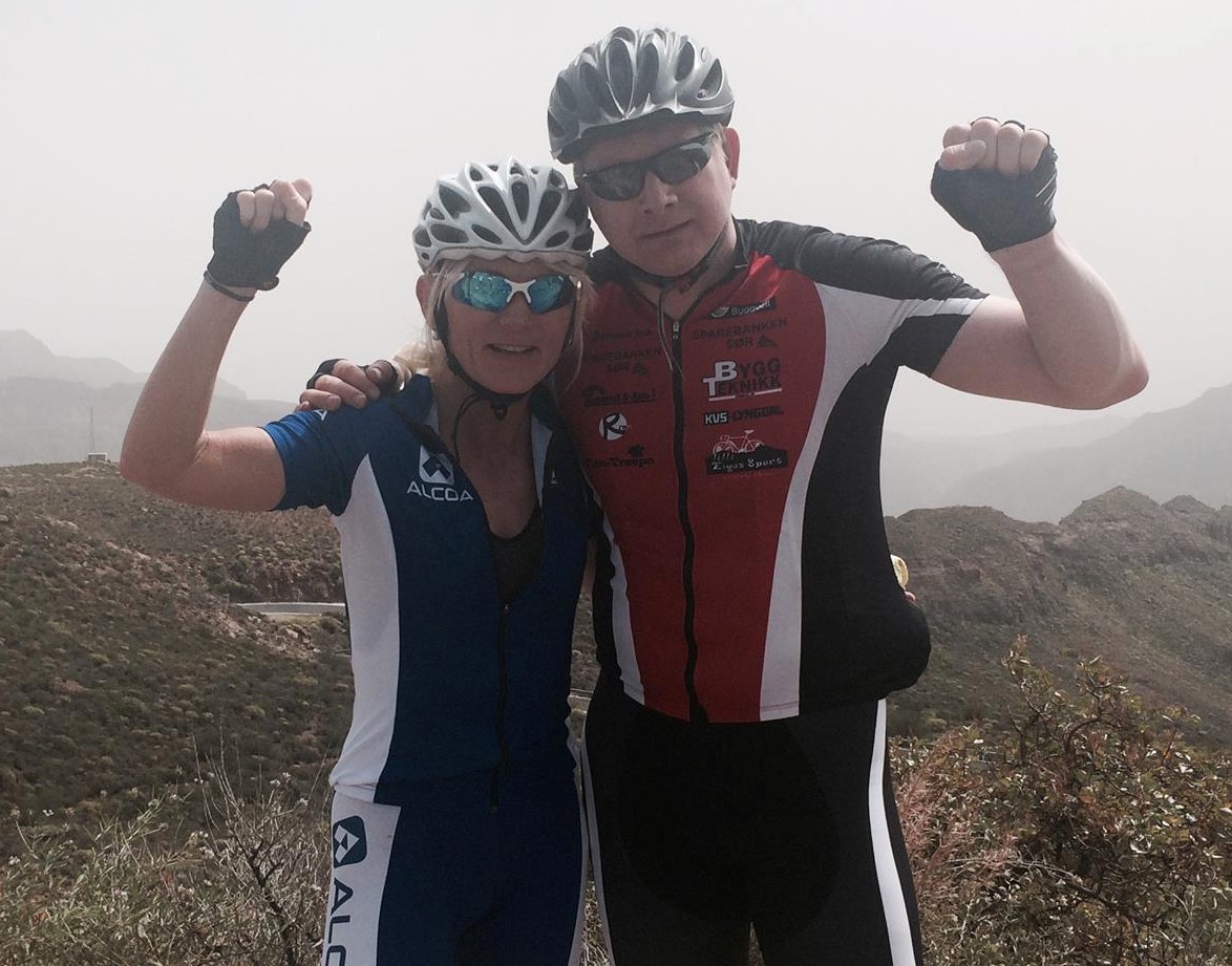 Dobbeltseier til Lyngdal, Steinar nr 1 og May Elin nr 2 (Arkivbilde fra treningsleir)