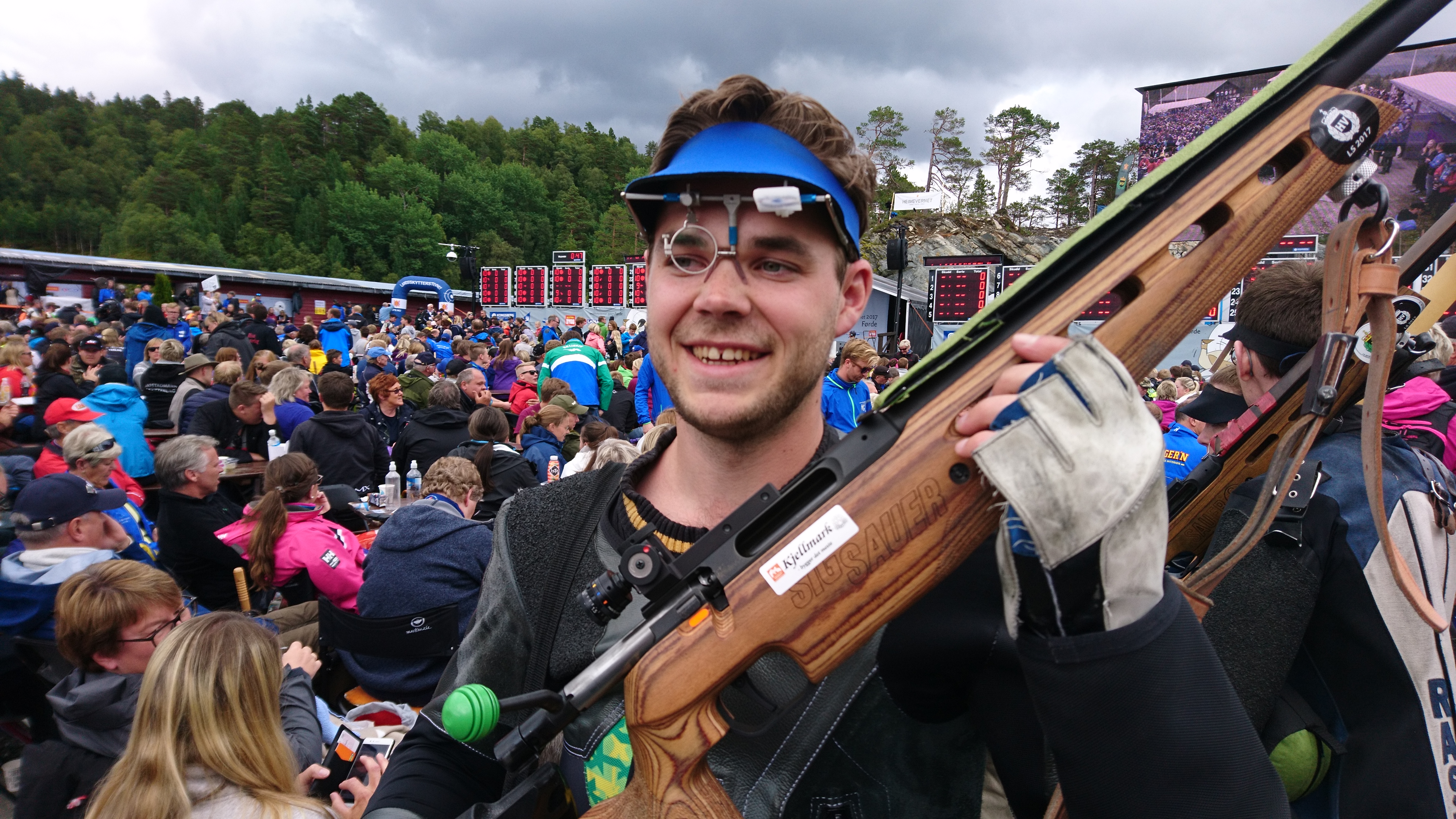 Hans Runar Kojedal ble nummer 14 på Landsskytterstevnet i Førde 