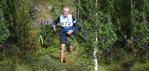 Olav Endre Monstad fra Fana ble norsk mester i 2018, og er en av 66 i klasse senior A.