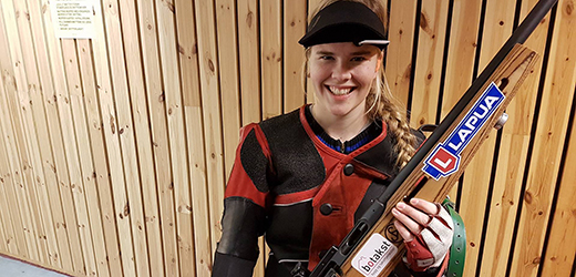 Anette Thingbø kan smile etter helgens 15 meter. FOTO: Sverre Jacobsen