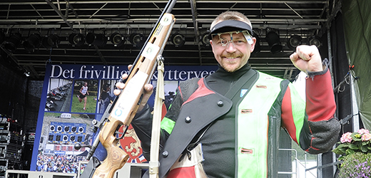 Hans Kristian Wear ble verdensmester individuelt på halvmatch. FOTO: Tom-Vegard Feltstykket