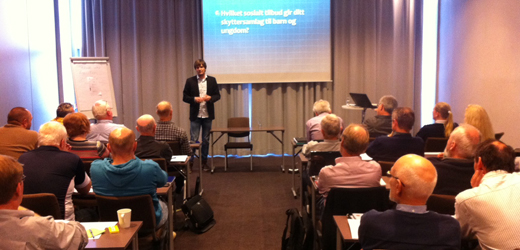 LS speaker Tor Idar Aune forteller om sine erfaringer med ungdomsarbeid