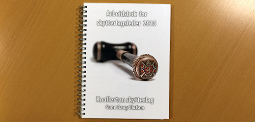 Arbeidsbok for skytterlagsleder